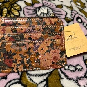 Patricia Nash Floral Leather Card Holder